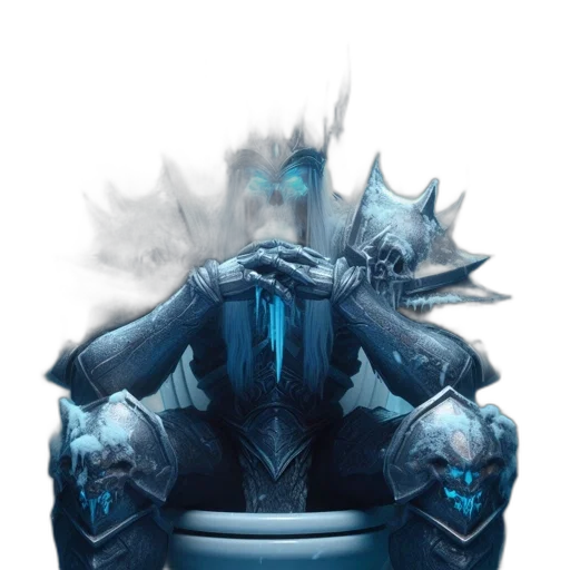 robot, mask, crown, jacket, concept art, fantasy art, pixel art, comic book art transparent PNG cut-out