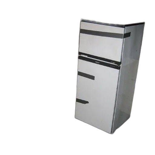 furniture, robot, food, jewelry, 3d render, discarded, refrigerator, sits transparent PNG cut-out