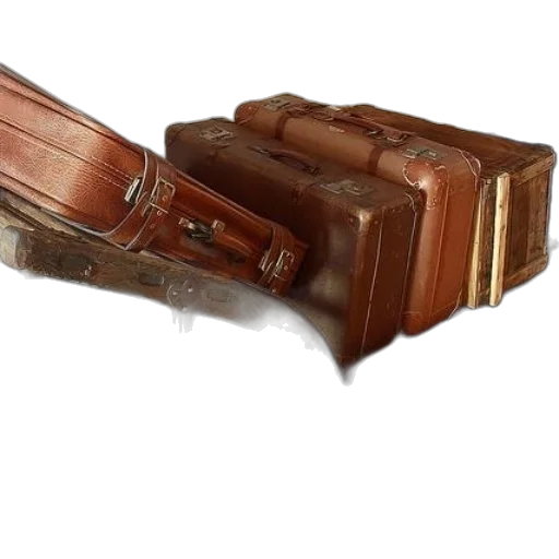 furniture, weapon, shoes, staff, 3d render, photorealistic, earth tones, rustic transparent PNG cut-out