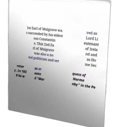poster, text, about, 1st, earl, mulgrave, his, eldest transparent PNG cut-out