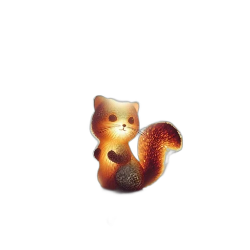 animal, creature, staff, food, 3d render, pixel art, concept art, photorealistic transparent PNG cut-out
