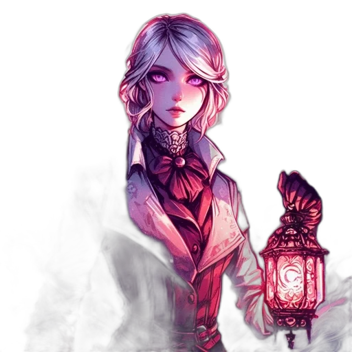 mask, staff, dress, face, fantasy art, concept art, pixel art, anime transparent PNG cut-out