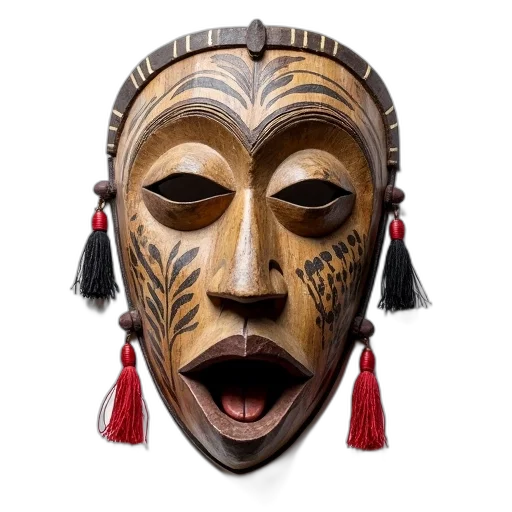 mask, face, jewelry, crown, photorealistic, concept art, 3d render, fantasy art transparent PNG cut-out