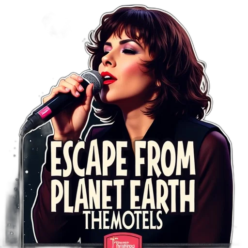 concept art, cartoon, comic book art, pixel art, outer space, promotional, poster, featuring transparent PNG cut-out