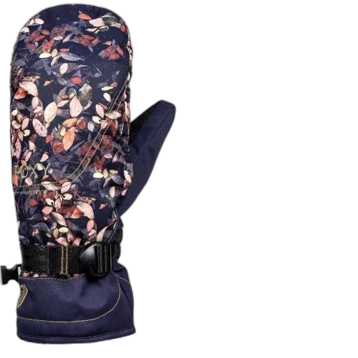 jacket, umbrella, pair, navy, blue, mittens, floral, pattern transparent PNG cut-out