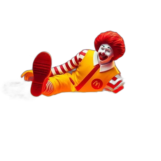 food, creature, animal, robot, 3d render, photorealistic, concept art, ronald transparent PNG cut-out