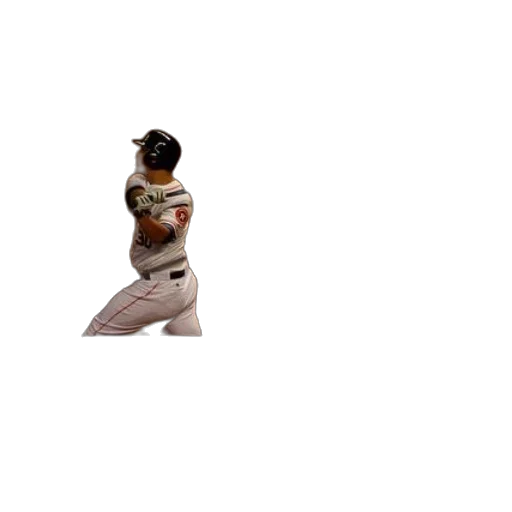 jacket, hair, staff, animal, 3d render, baseball, player, white transparent PNG cut-out