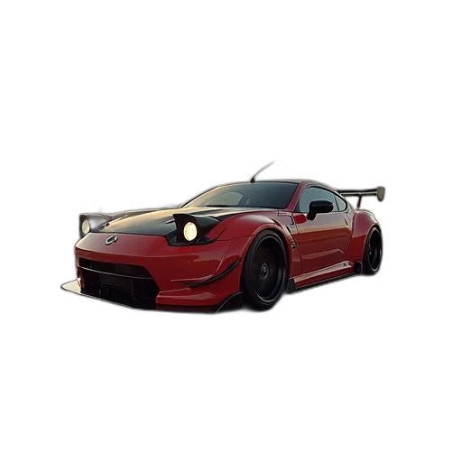 car, weapon, animal, 3d render, concept art, photorealistic, anime, red transparent PNG cut-out