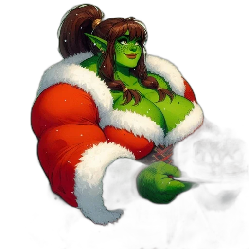 concept art, fantasy art, pixel art, green, anthropomorphic, creature, skin, reminiscent transparent PNG cut-out
