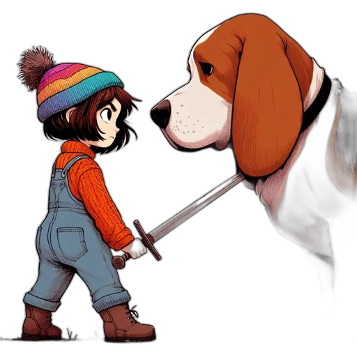 hat, staff, weapon, animal, concept art, watercolor, pixel art, cartoon transparent PNG cut-out