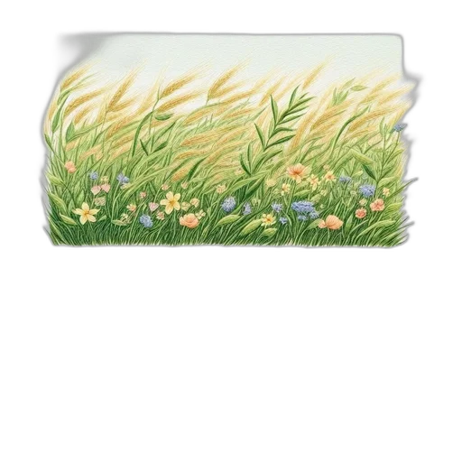 flower, dress, watercolor, photorealistic, concept art, fantasy art, pastel, illustration transparent PNG cut-out