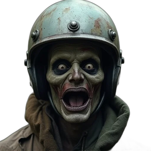 face, mask, creature, staff transparent PNG cut-out