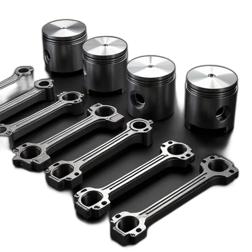 pistons, connecting, rods, rod transparent PNG cut-out