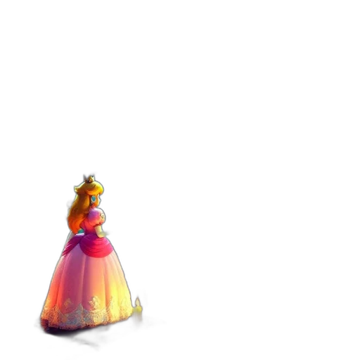 dress, crown, weapon, jewelry, 3d render, concept art, pixel art, fantasy art transparent PNG cut-out