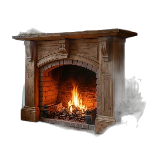 furniture, photorealistic, 3d render, oil painting transparent PNG cut-out