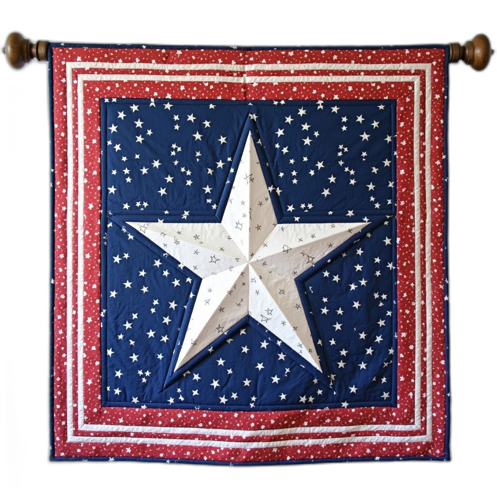 staff, jacket, crown, outer space, patriotic, quilt, blue, background transparent PNG cut-out