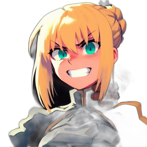 face, robot, dragon, weapon, anime, pixel art, concept art, 3d render transparent PNG cut-out