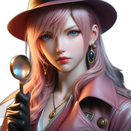 hat, staff, jewelry, weapon, fantasy art, concept art, photorealistic, cyberpunk transparent PNG cut-out