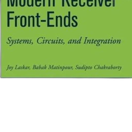 book, modern, receiver, front-ends, systems, circuits, integration, joy transparent PNG cut-out