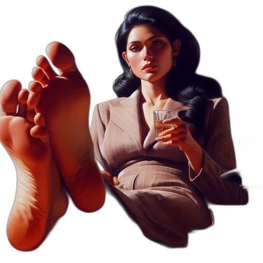shoes, jewelry, face, photorealistic, oil painting, concept art, 3d render, elegant transparent PNG cut-out