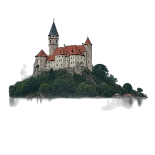 building, crown, dragon, sword transparent PNG cut-out