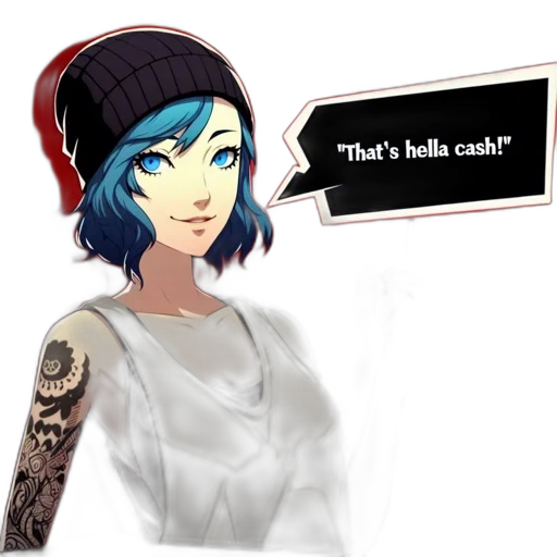 hat, concept art, cartoon, anime, pixel art, blue, animated, female transparent PNG cut-out