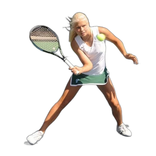 hair, staff, photorealistic, 3d render, concept art, pixel art, female, tennis transparent PNG cut-out