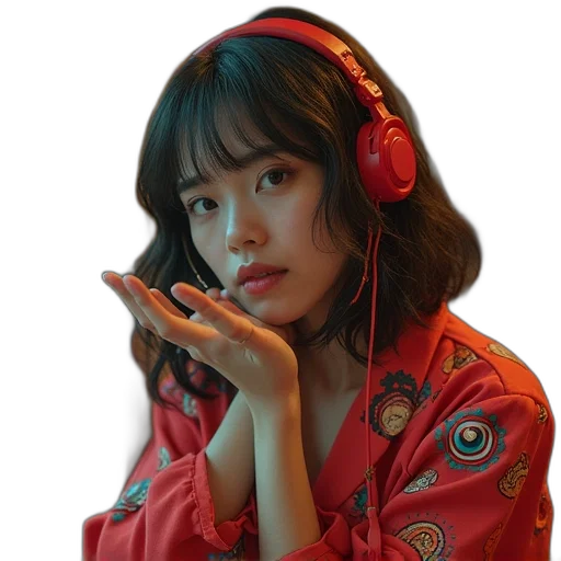 jacket, face, jewelry, robot, photorealistic, anime, cyberpunk, oil painting transparent PNG cut-out