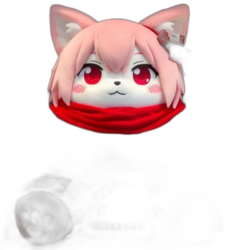 mask, hat, creature, animal, anime, 3d render, concept art, pixel art transparent PNG cut-out