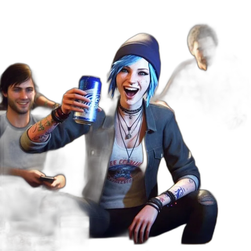 bottle, jacket, concept art, cyberpunk, 3d render, photorealistic, fire, neon lights transparent PNG cut-out