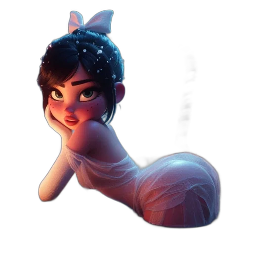 dress, staff, creature, animal transparent PNG cut-out