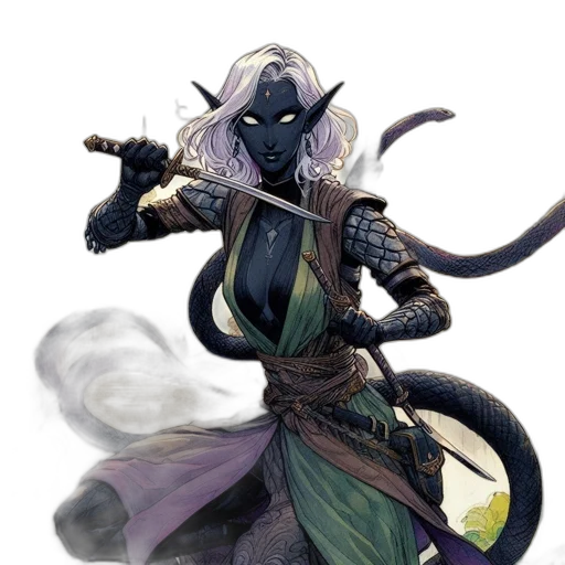 staff, dragon, weapon, mask, fantasy art, concept art, comic book art, watercolor transparent PNG cut-out