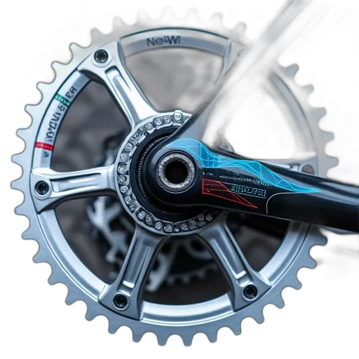 weapon, 3d render, close-up, image, bicycle, gear, system, large transparent PNG cut-out