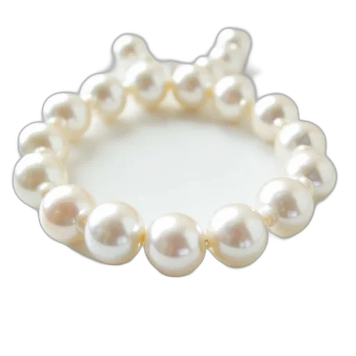 jewelry, crown, close-up, image, white, pearl, necklace, bow-like transparent PNG cut-out