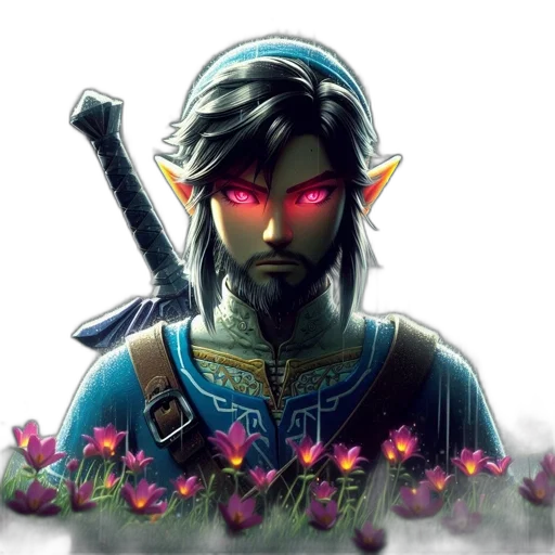 sword, face, mask, staff, fantasy art, concept art, pixel art, comic book art transparent PNG cut-out