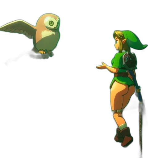 staff, weapon, mask, animal, concept art, 3d render, pixel art, fantasy art transparent PNG cut-out