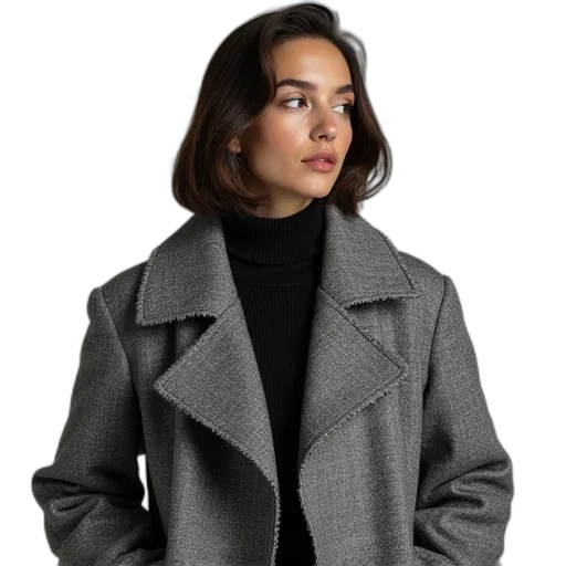jacket, staff, monochrome, earth tones transparent PNG cut-out