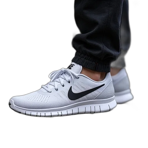 shoes, photorealistic, 3d render, monochrome transparent PNG cut-out