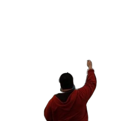 jacket, staff, hat, robot transparent PNG cut-out