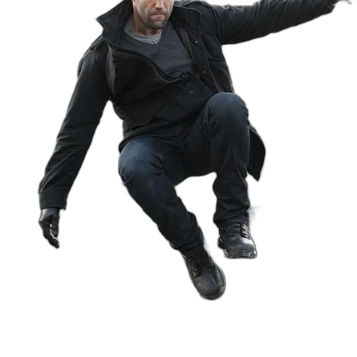 jacket, staff, weapon, creature, concept art, man, black, gloves transparent PNG cut-out