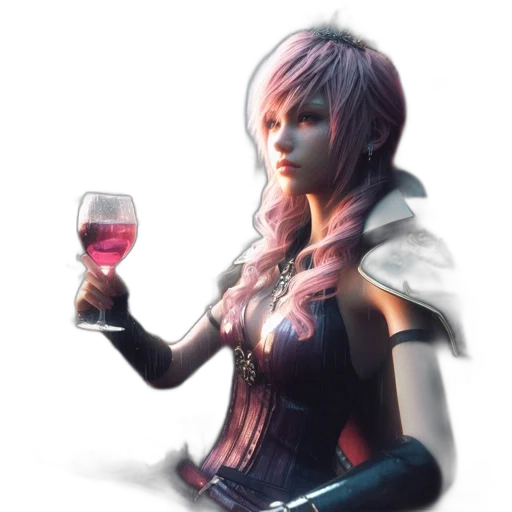 bottle, weapon, staff, concept art, fantasy art, 3d render, pixel art, dark transparent PNG cut-out
