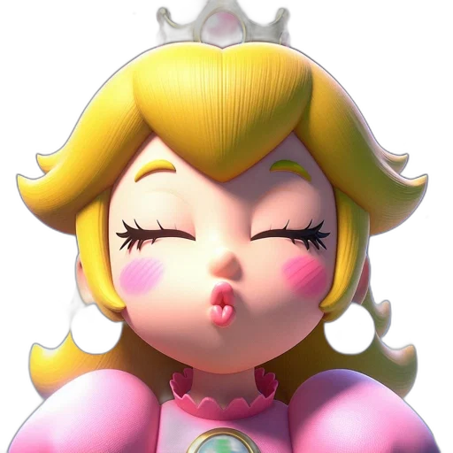 crown, face, 3d render, vaporwave, concept art, pixel art, pastel, animated transparent PNG cut-out