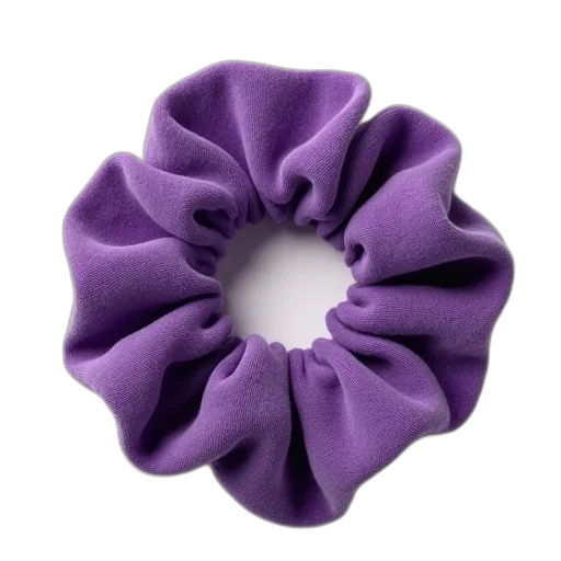 flower, crown, hat, jewelry, 3d render, purple, scrunchie, smooth transparent PNG cut-out