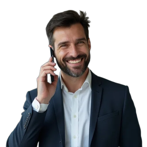 staff, face, jacket, smiling transparent PNG cut-out