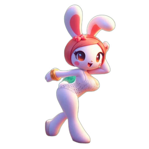 staff, animal, creature, weapon, 3d render, concept art, pixel art, cartoon transparent PNG cut-out