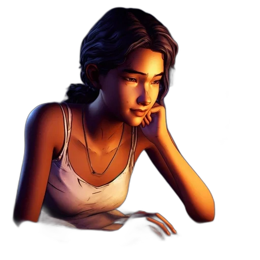 jewelry, face, photorealistic, concept art, pixel art, 3d render, neon lights, woman transparent PNG cut-out