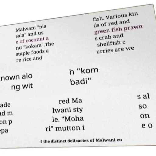 food, red, poster, text, multiple, languages, about, malwani transparent PNG cut-out