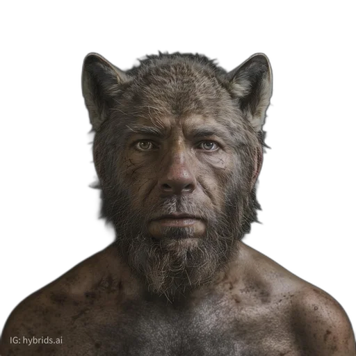 animal, creature, face, mask, photorealistic, concept art, fantasy art, 3d render transparent PNG cut-out