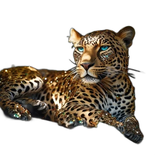 animal, jewelry, creature, 3d render, concept art, fantasy art, photorealistic, golden transparent PNG cut-out