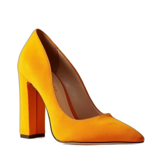 shoes, golden, manolo, sued, 55mm, pump, mango transparent PNG cut-out